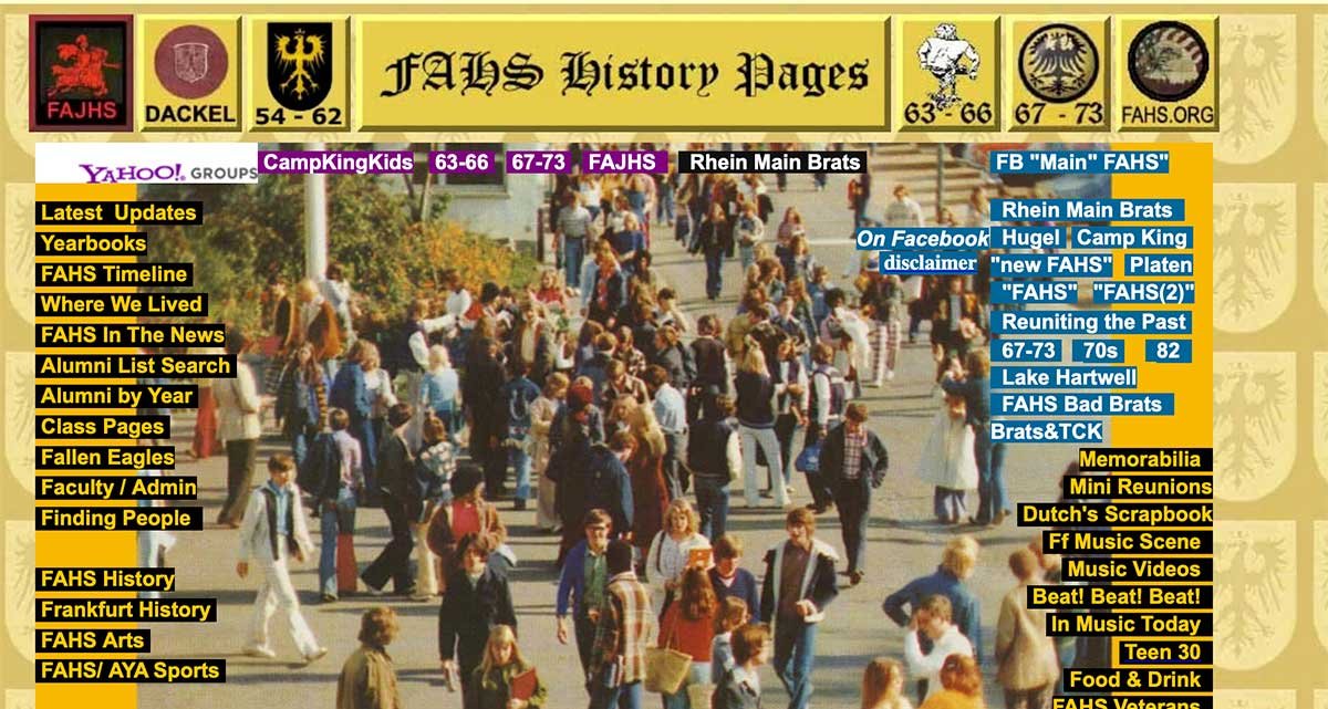 Frankfurt American High School History Site